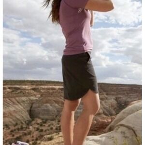 Duluth Trading Co Women's Breezeshooter Skirt 6 Outdoor Golf Stretch PocketsNew